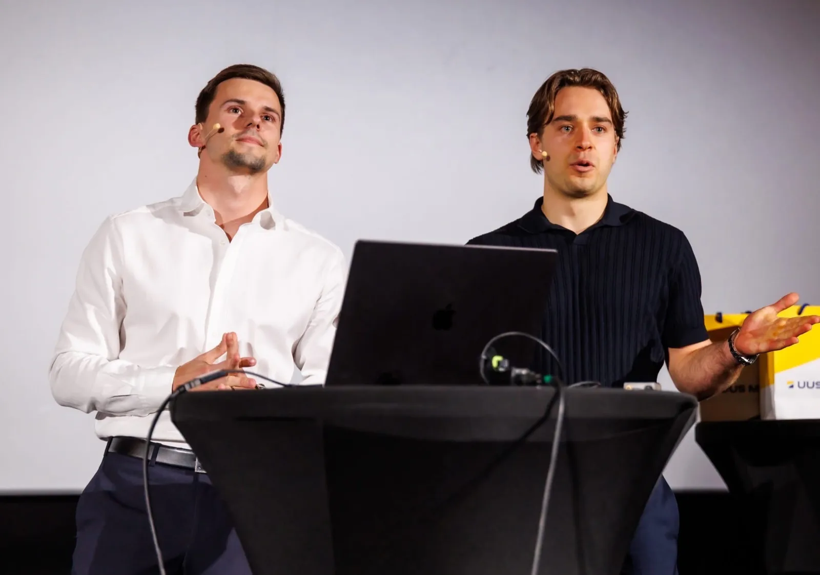 Ralf ja Markus esitlemas AI lahendusi